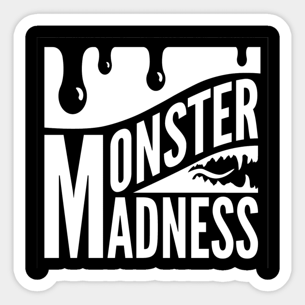 Monster Madness Original Logo Sticker by Erika Gwynn